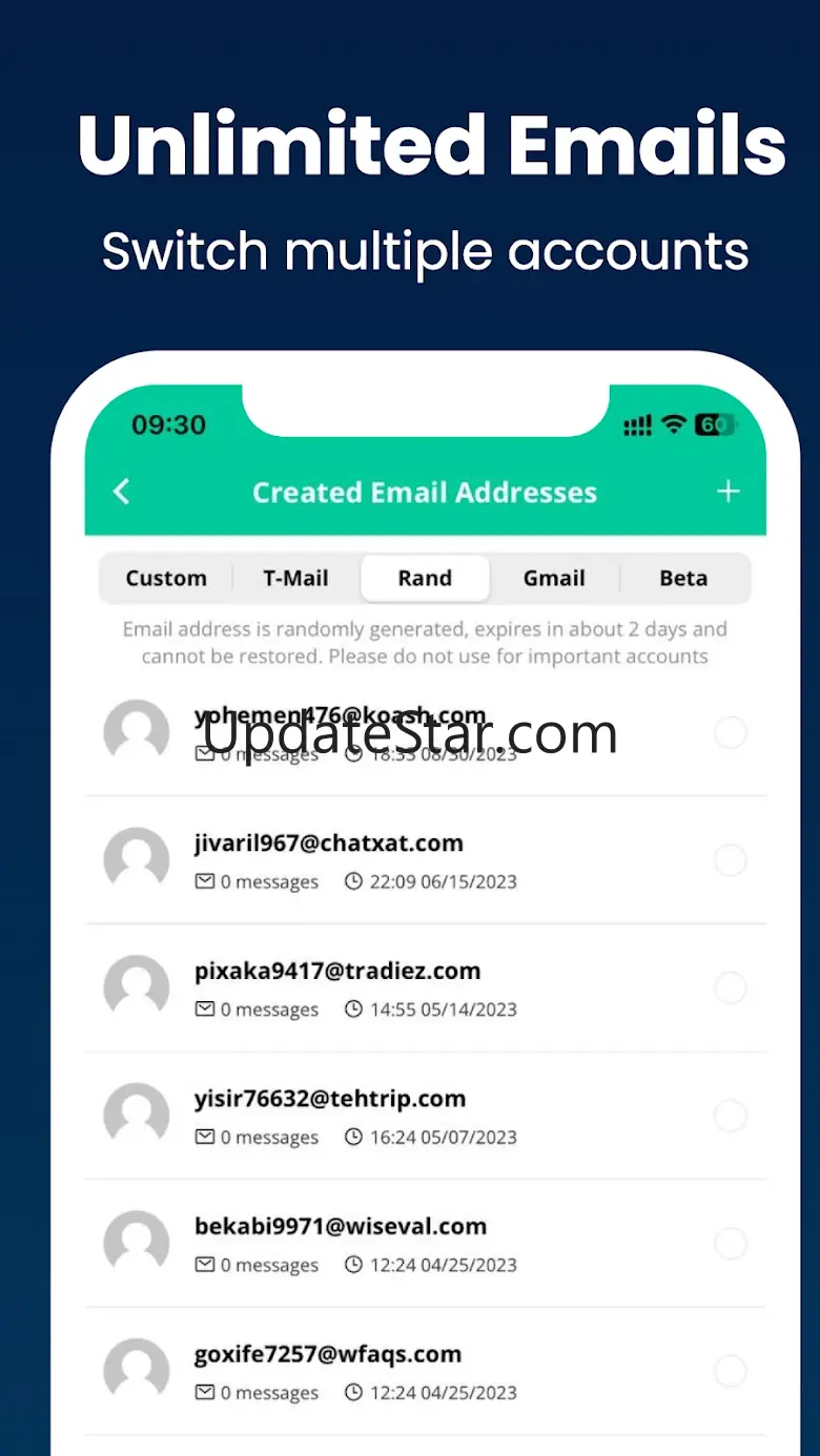 Inboxes - Multi Temp Email 1.2.3