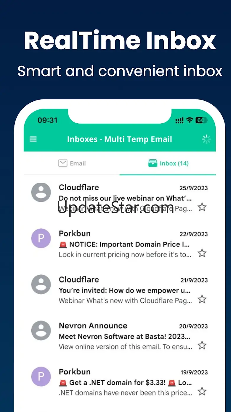 Inboxes - Multi Temp Email 1.2.3