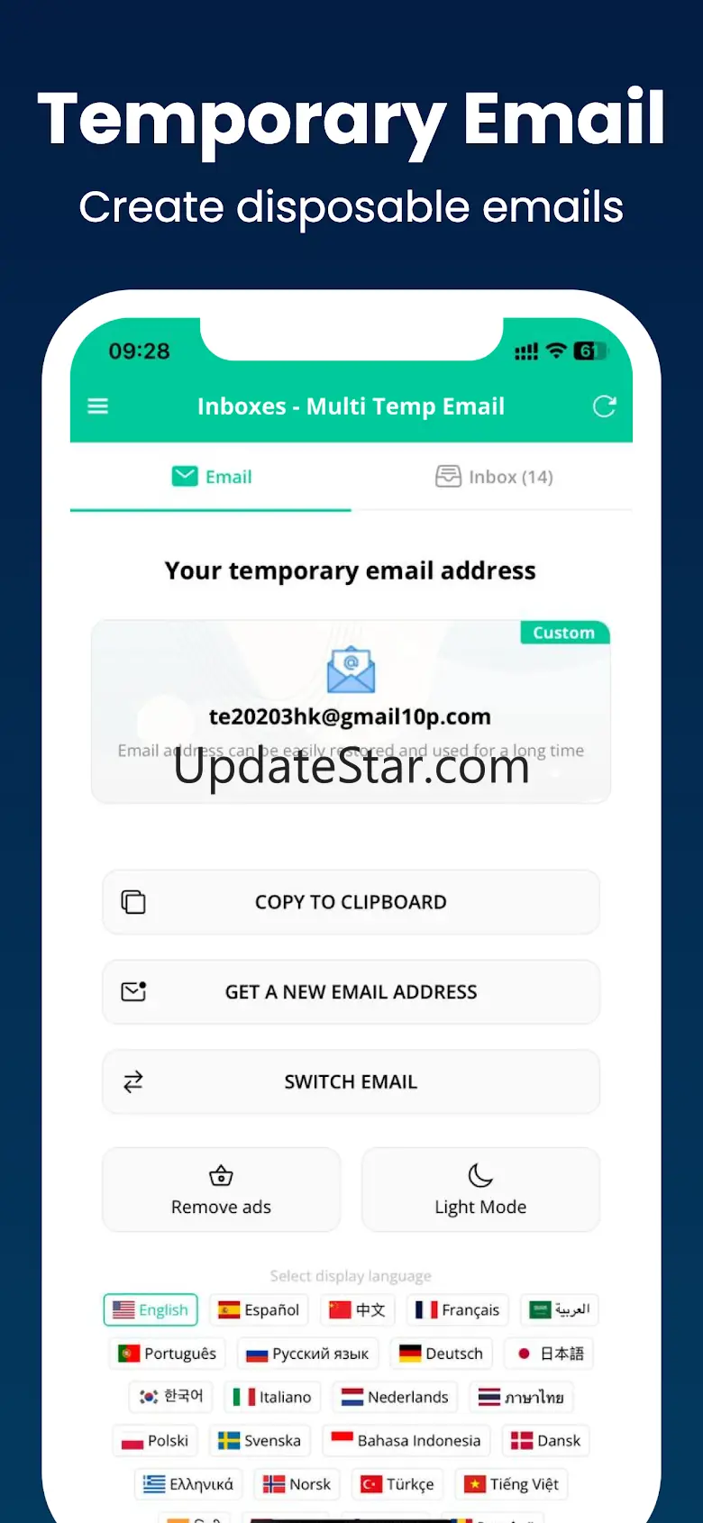Inboxes - Multi Temp Email 1.2.3