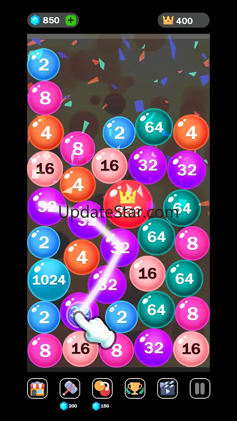 Bubble Pop - Balls Merge 2048
