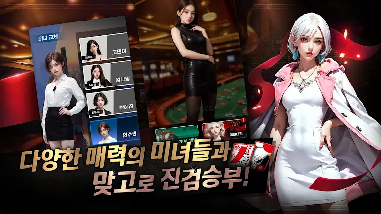 미녀 맞고 : 데이터가 필요없는 고스톱 게임 2.5.287