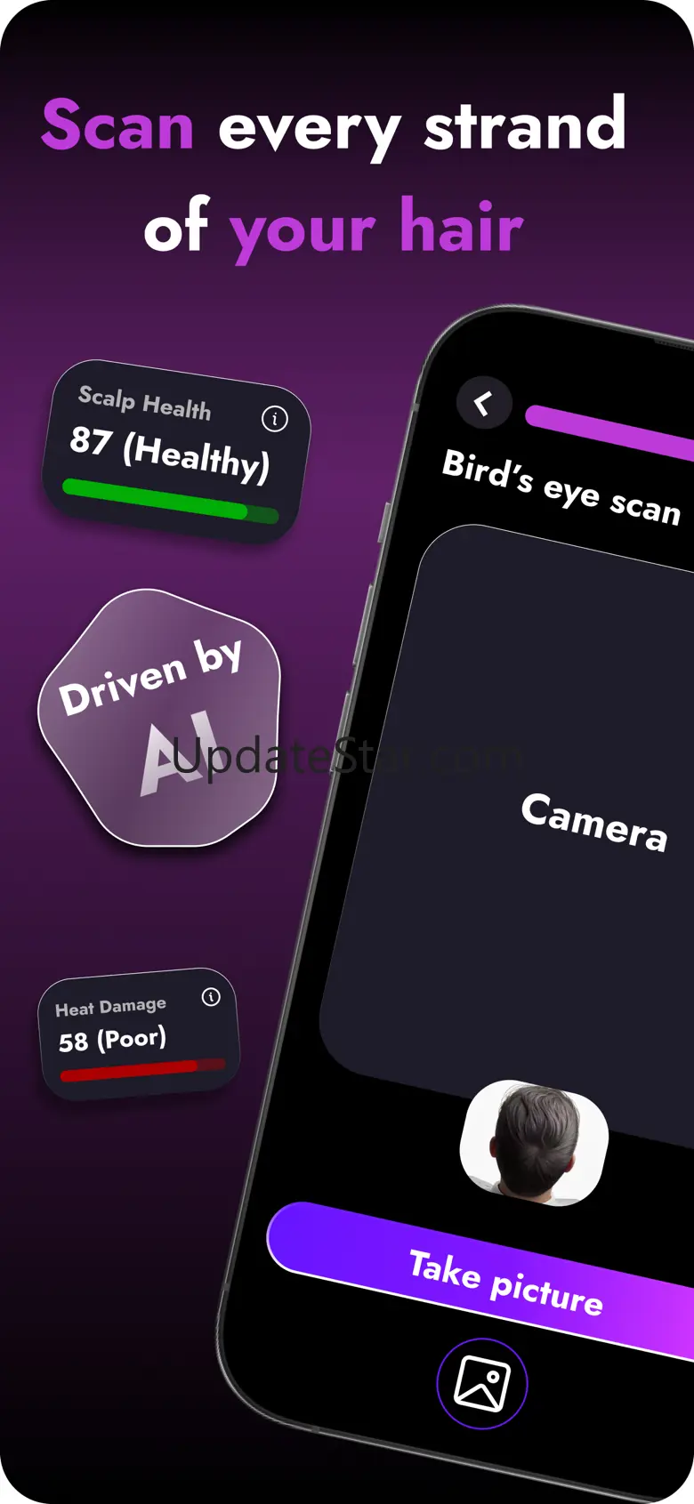 HairIQ AI Health & Style Scan 1.8