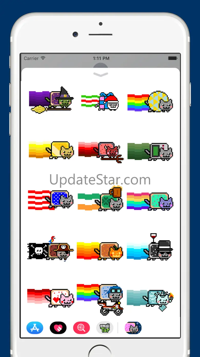 Nyan Cat Animated Stickers 1.0