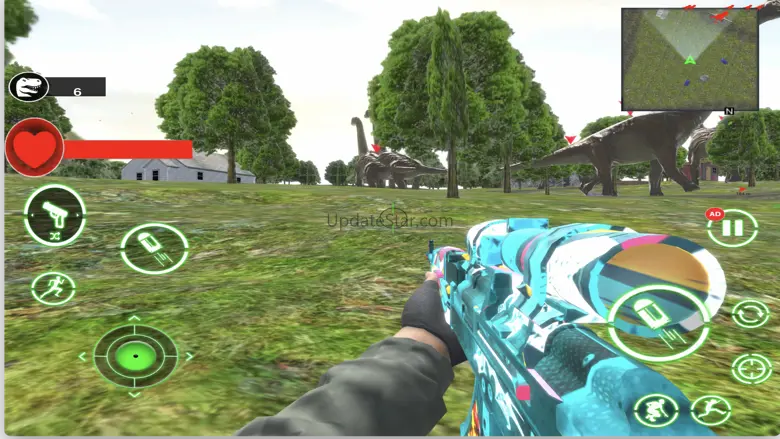 Real Dino Hunting 3D shooting