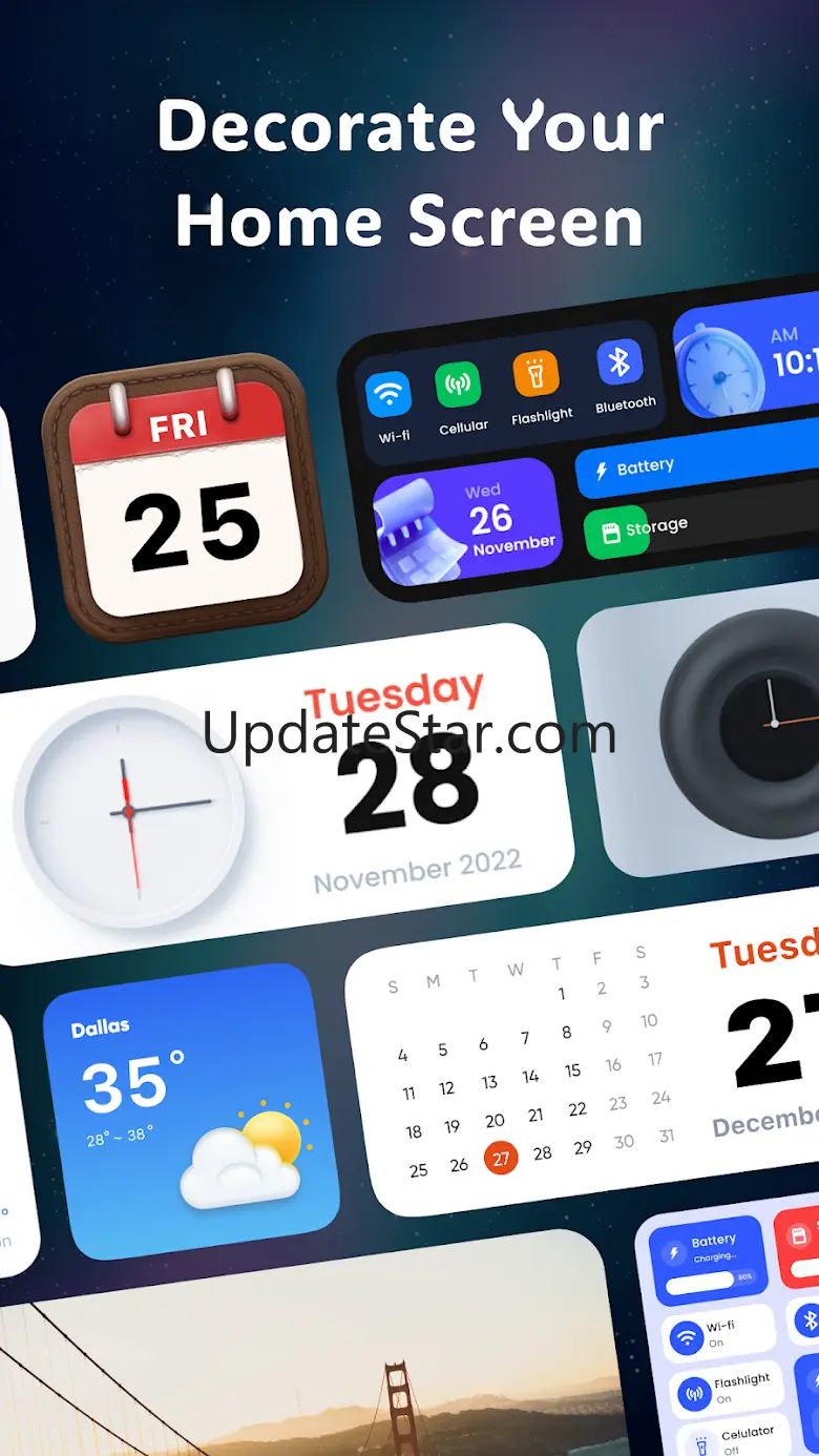 Color Widget: OS Widgetkit