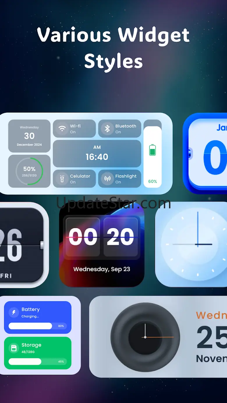 Color Widget: OS Widgetkit
