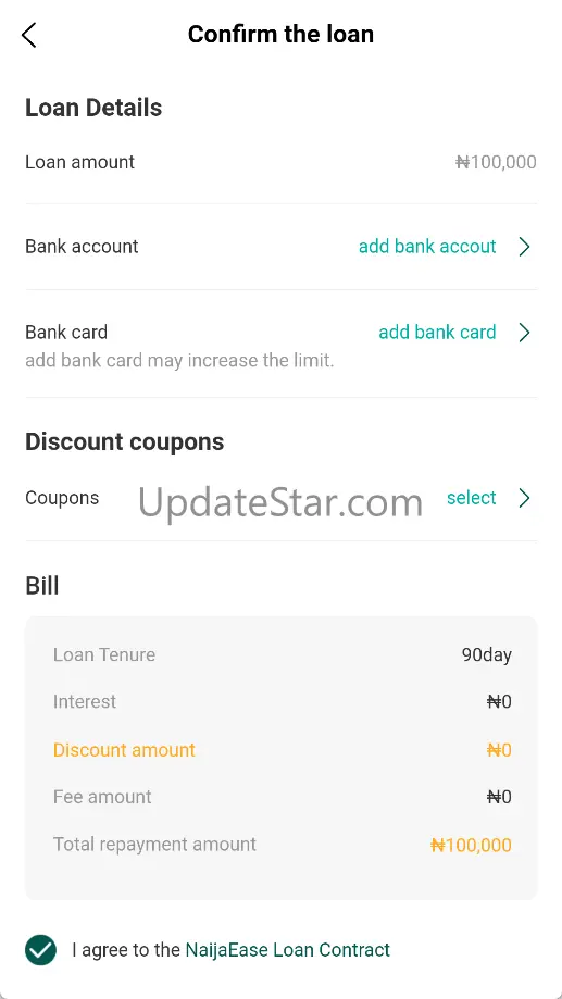 NaijaEase - Fast Loan 1.0.0