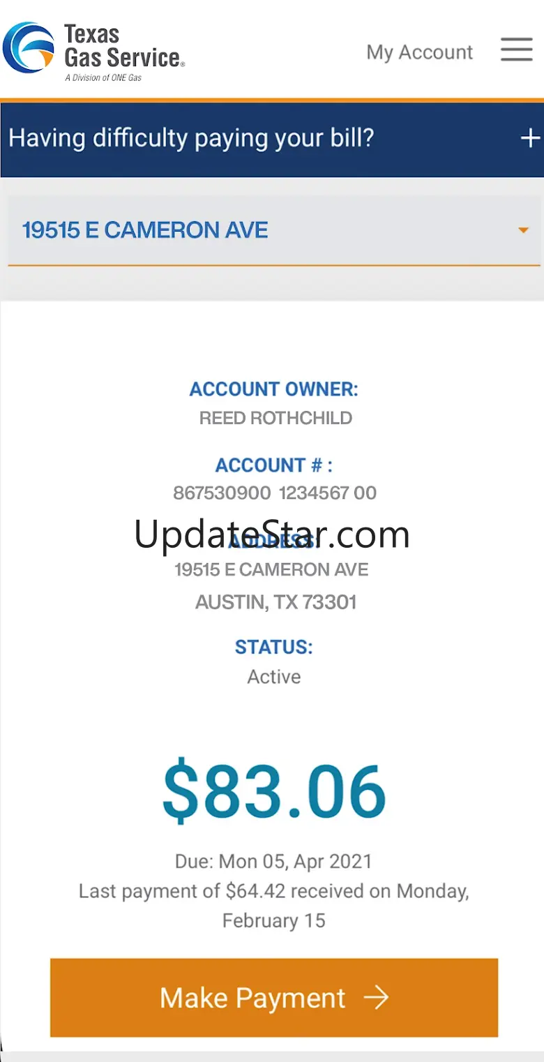 Texas Gas Service 4.12.0