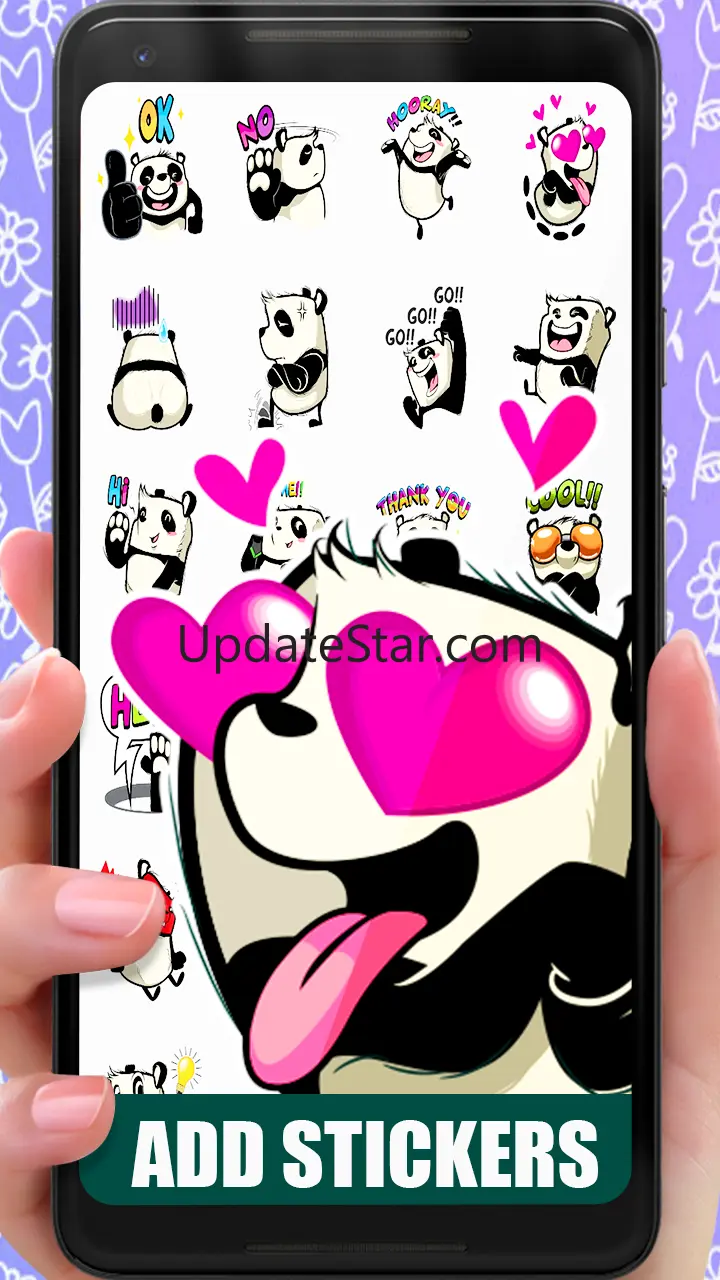 WAStickerApp Girls - WAS Panda 1.5