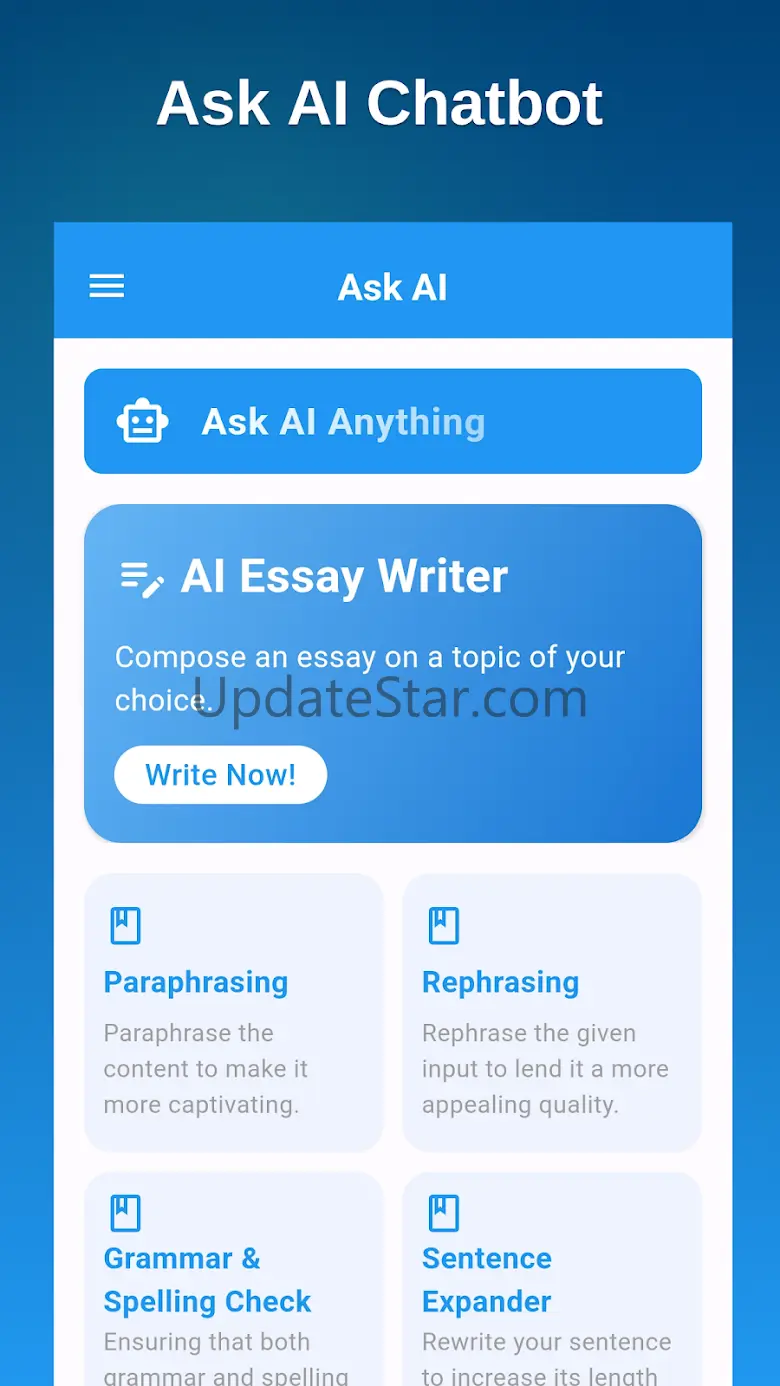 AI Essay Writer: Write Essays 1.2.9