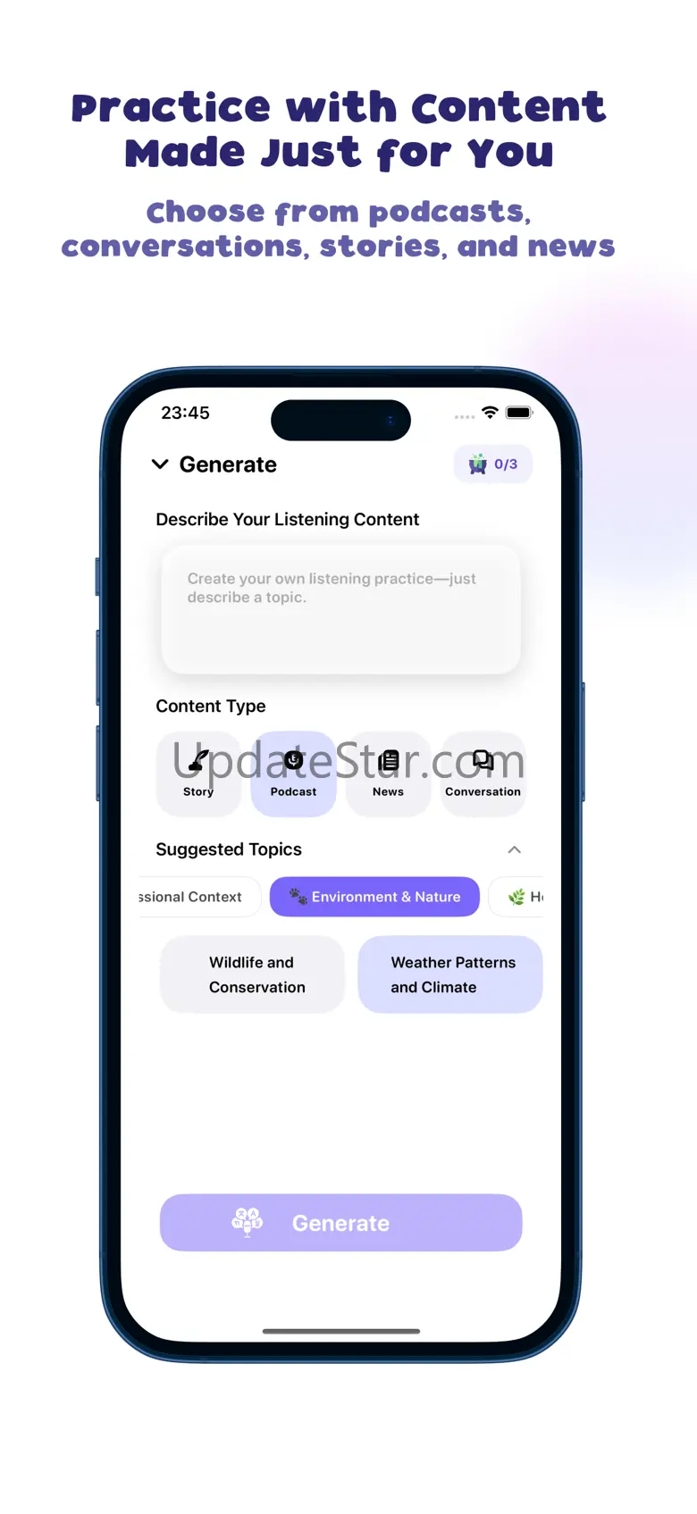 LingoPod - AI Listen & Learn 1.1.0