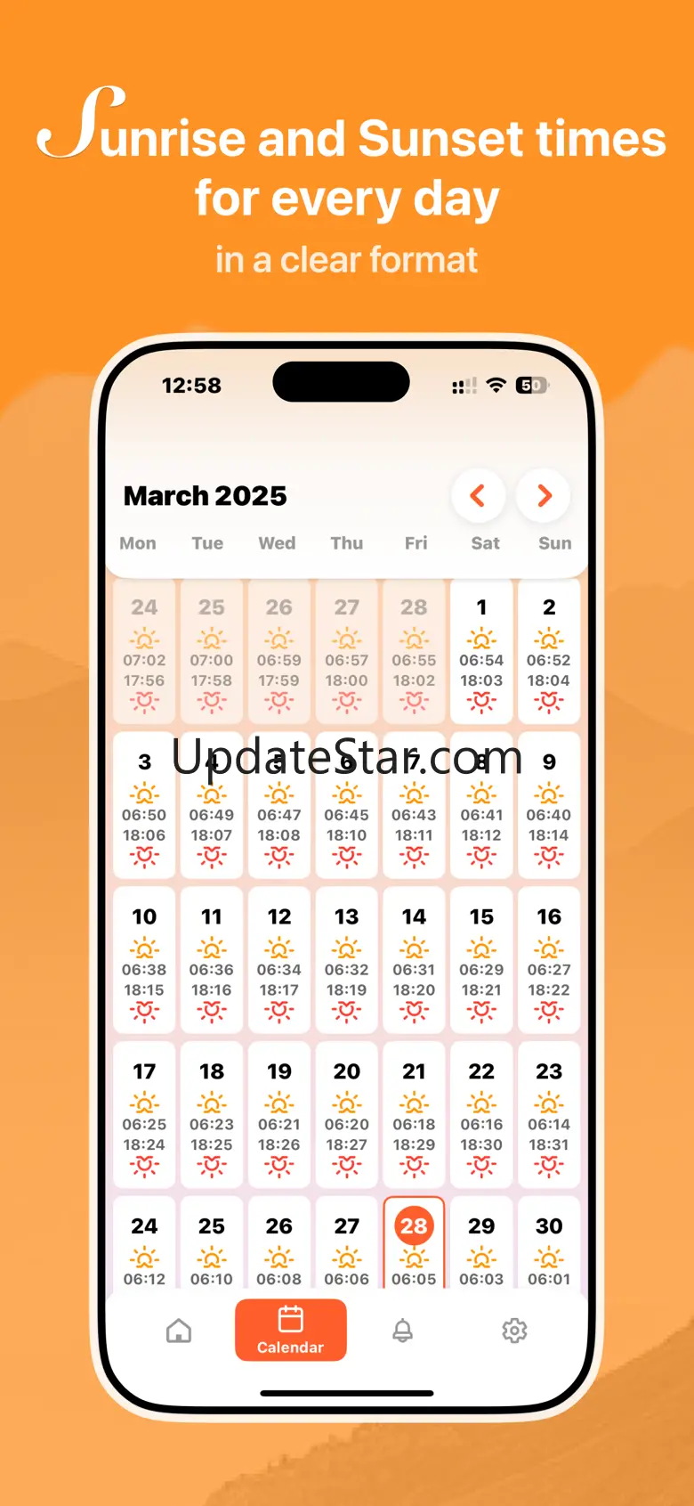 Sunset Reminder: Prediction 1.0.1