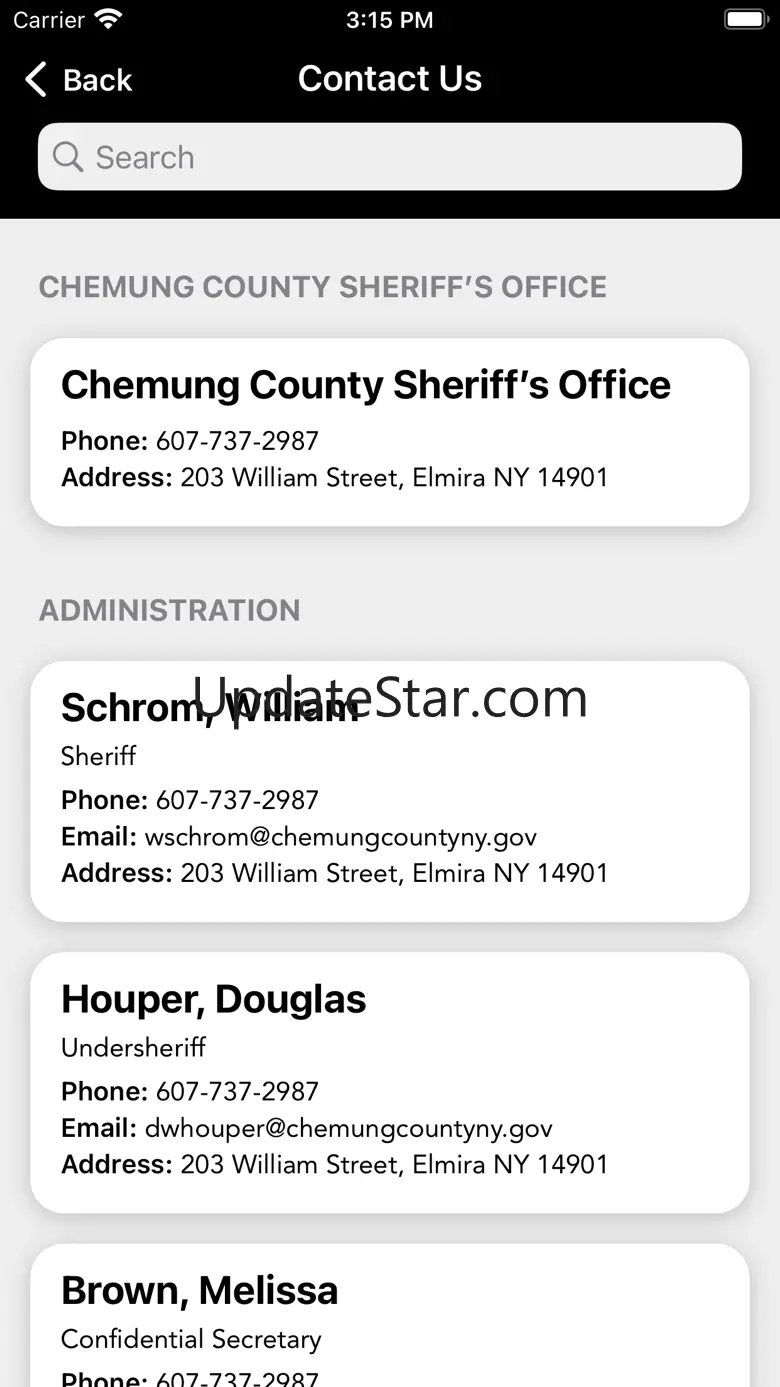 Chemung County Sheriff NY 1.0.0