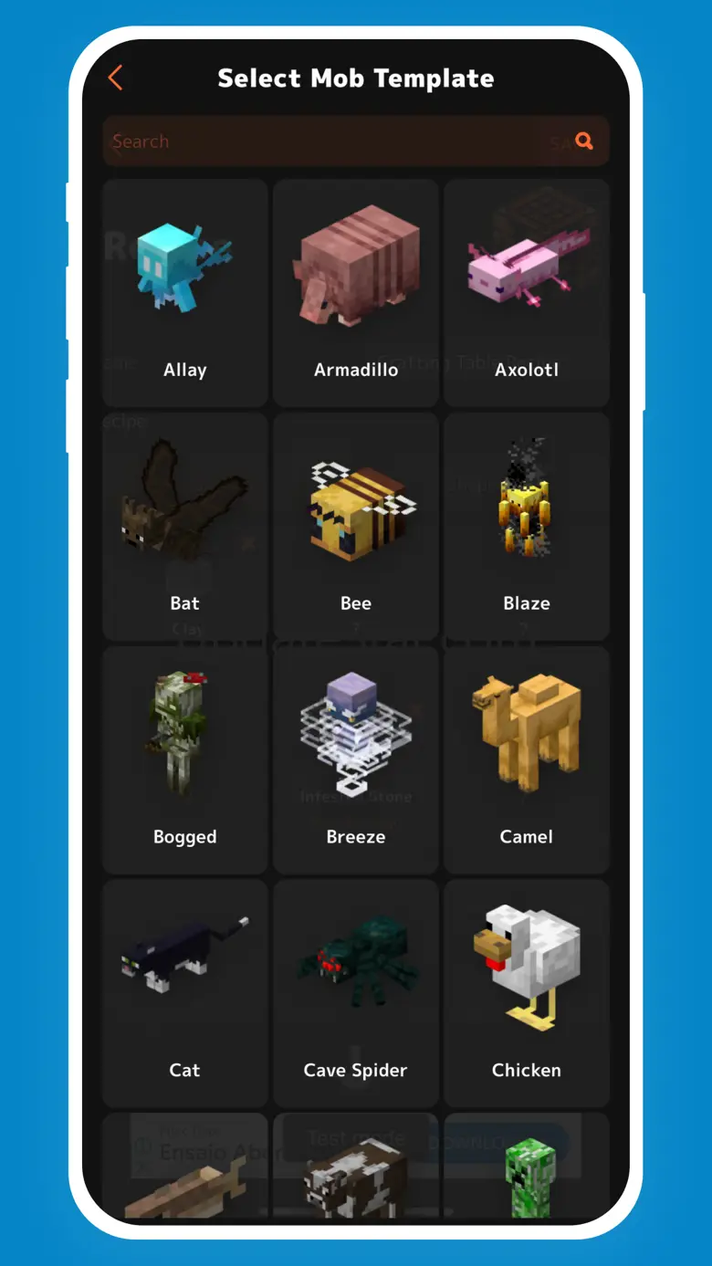 MCLIB Skin Addons for MCPE 2.2.1