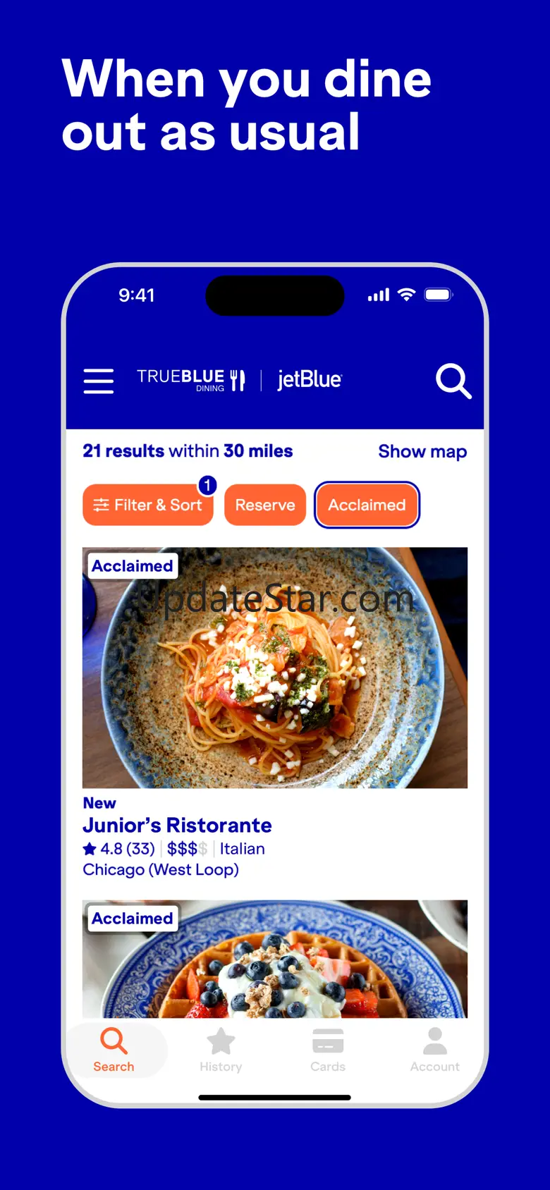 TrueBlue Dining 1.4