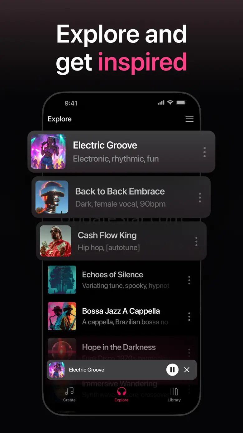 AI Music Generator - aUdio 1.6