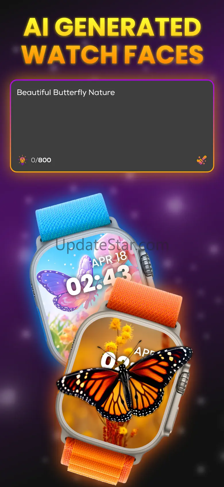 Watch Faces Gallery : Ai Face 2.1