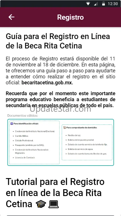 App Rita Cetina | Info 2.0.5