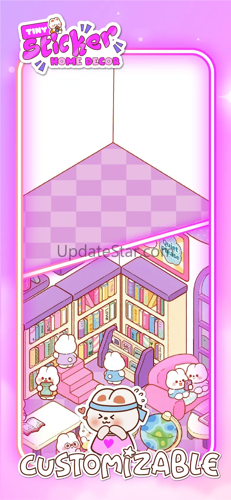 Tiny Sticker Home Decor 3.5