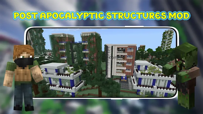 Post Apocalyptic Structure Mod 1.7