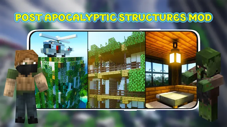 Post Apocalyptic Structure Mod 1.7
