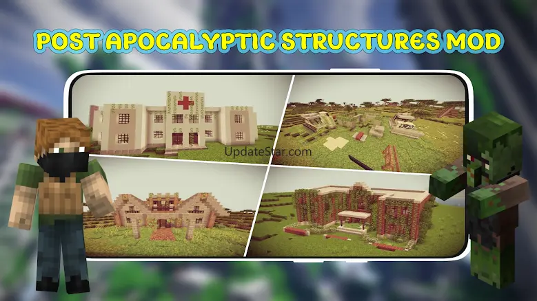 Post Apocalyptic Structure Mod 1.7