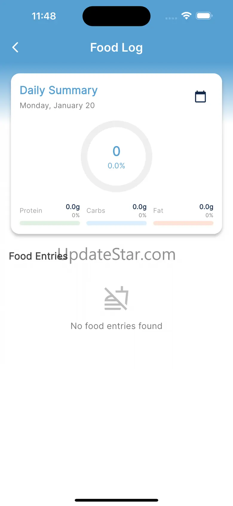 Carolina Calories 2.6.0