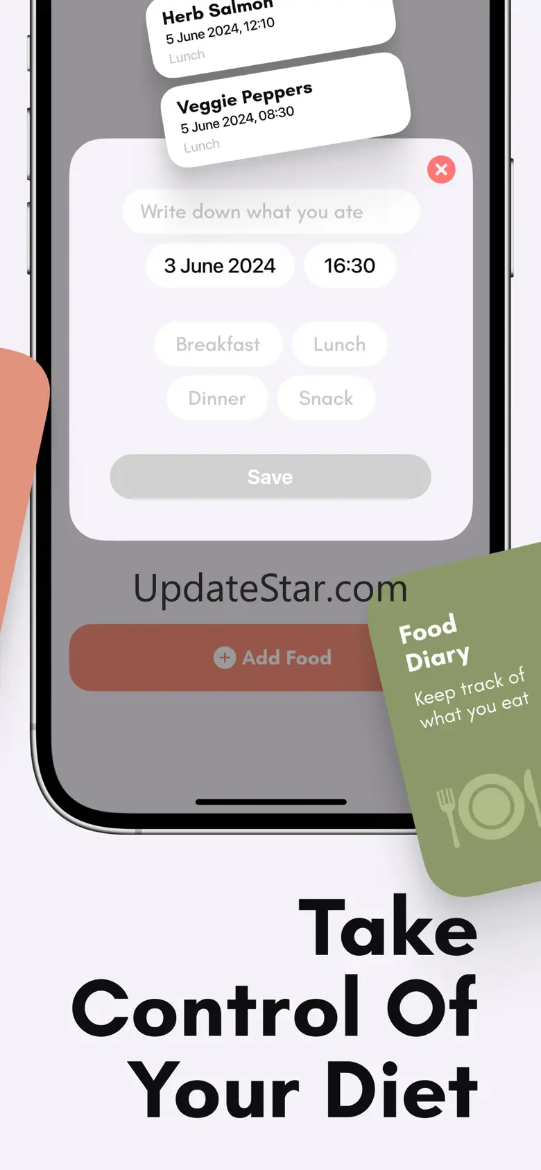 My Diabetes Food Tracker App 1.0