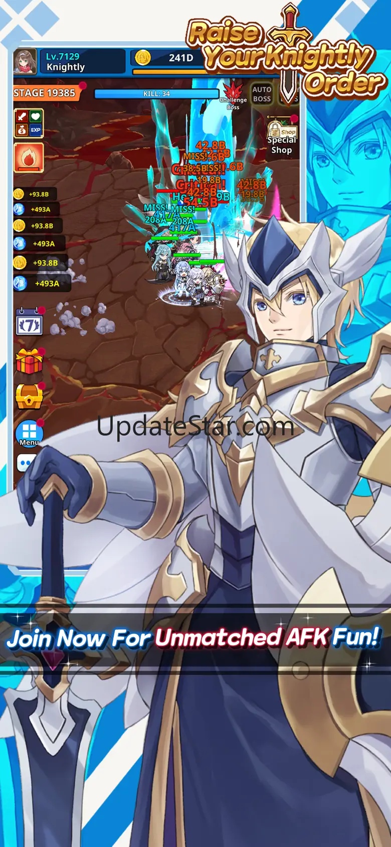 Raise Your Knightly Order:Idle 1.5.2