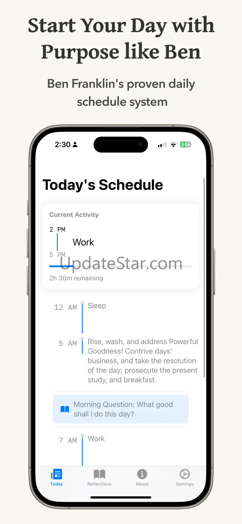 Ben Franklin Virtues & Journal 1.2.0
