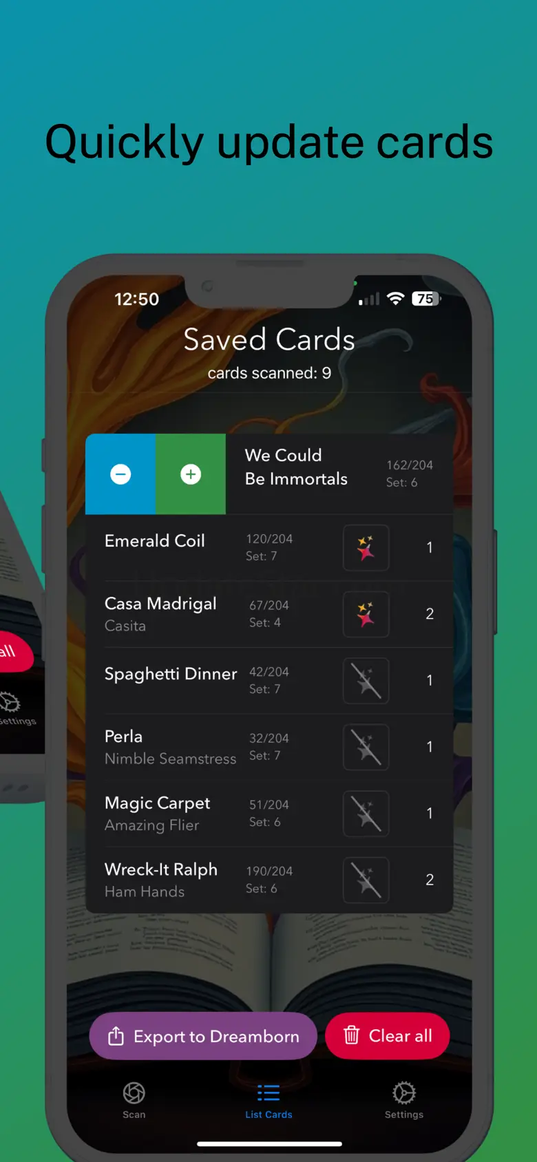 Lorscana: TCG Card Scanner iOS App 1.0.4