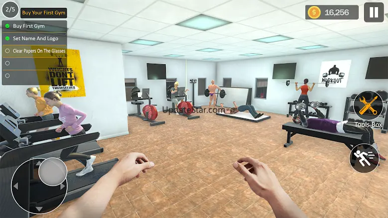 Gym Building Business Game 3D 1.10