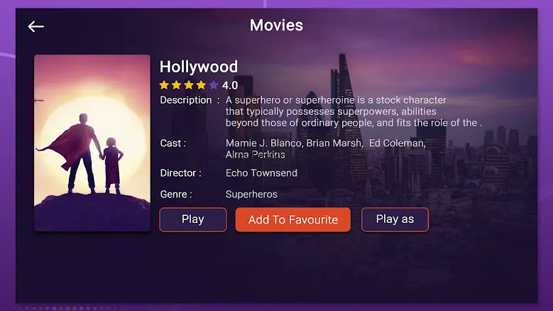 Purple VOD - IPTV Player 16