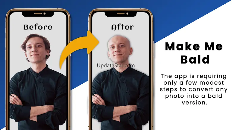 Make me Bald Filter Bald Efect 1.1