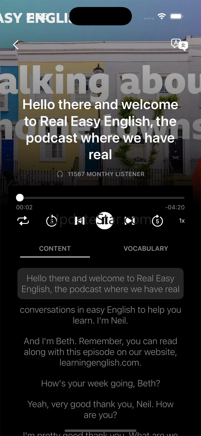 Learning English: Podcast 1.0.3