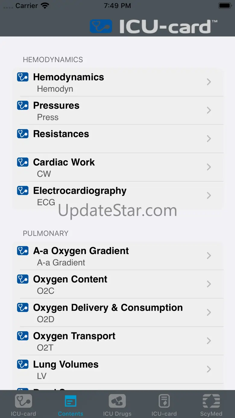 ICU-card 7.0