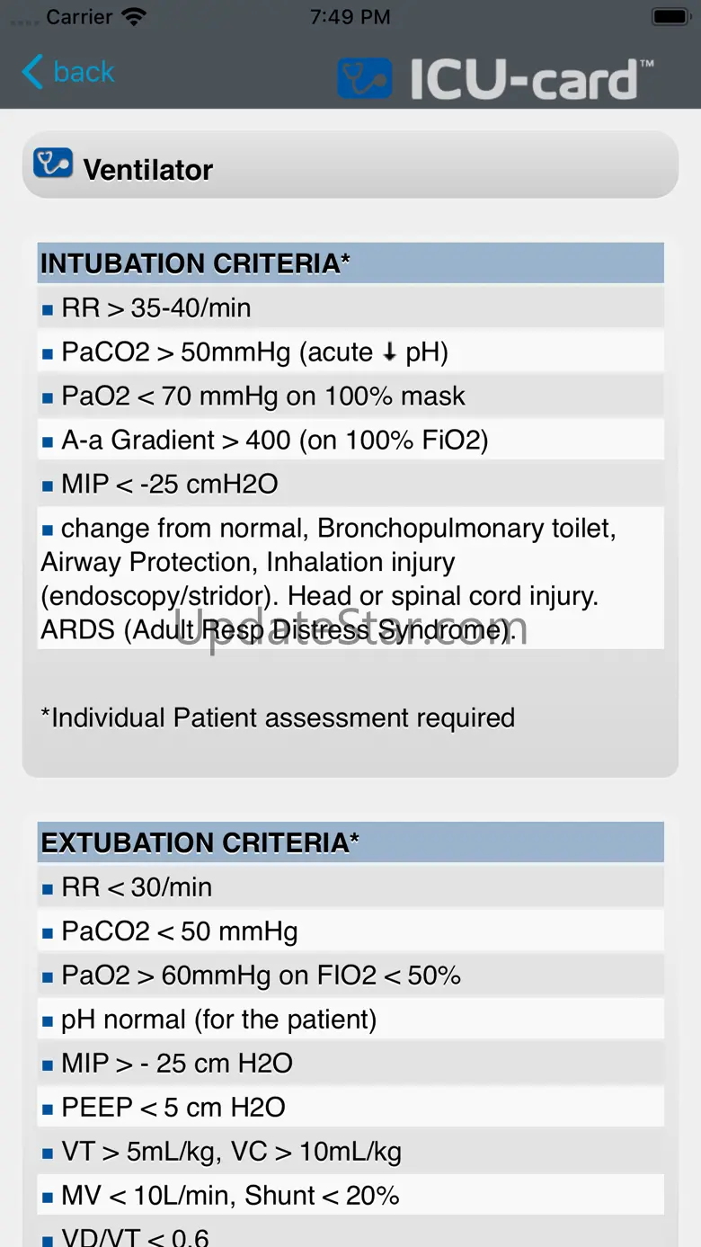 ICU-card 7.0