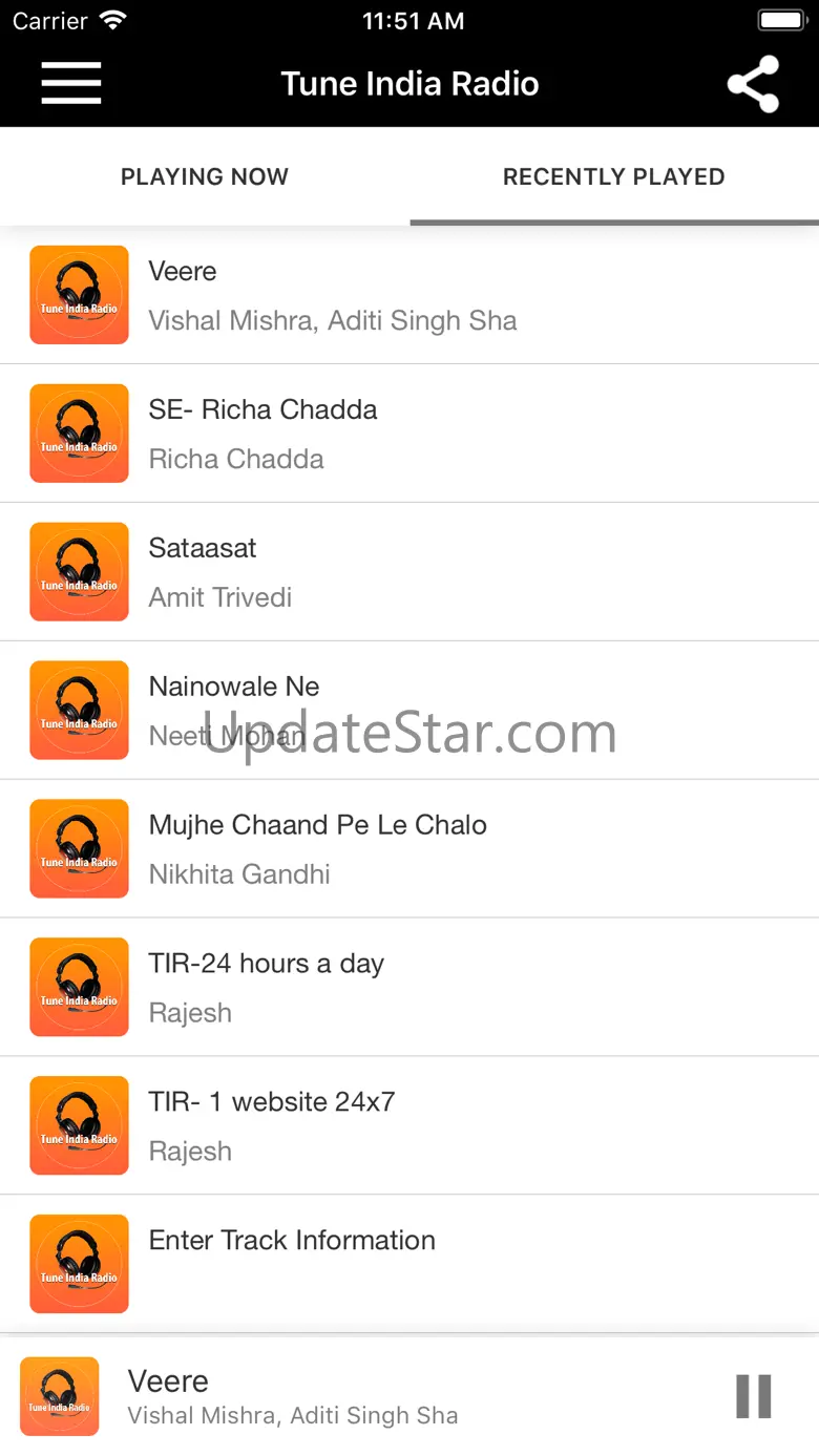 Tune India Radio: Hindi Radio 25.02.26