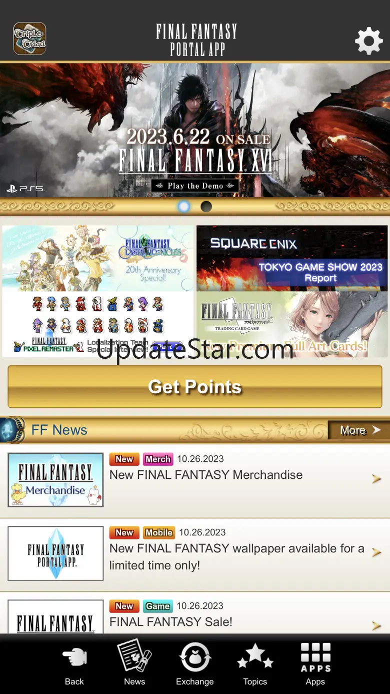 FINAL FANTASY PORTAL APP 2.2.7