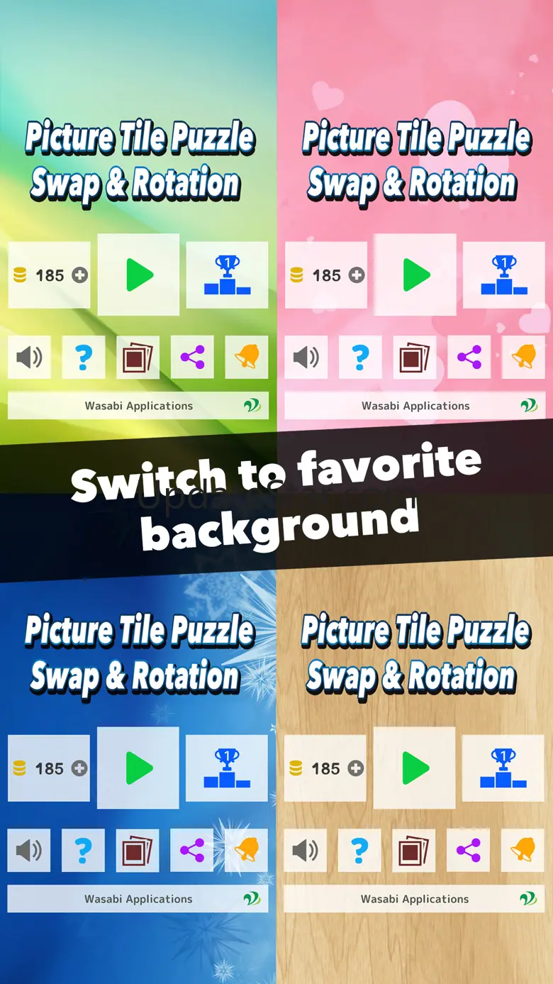 Picture Tile Swap Brain Puzzle 2.0