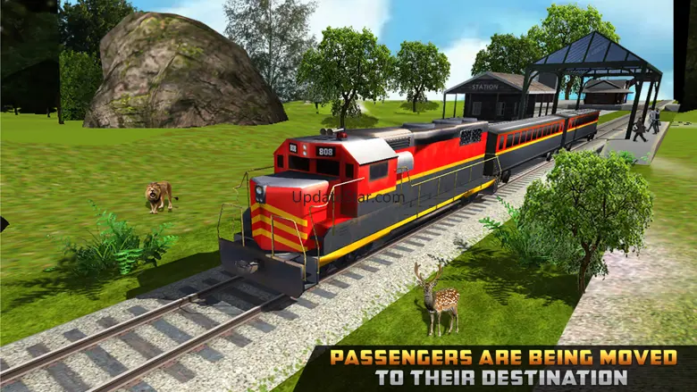 Jungle train driving simulator 1.4