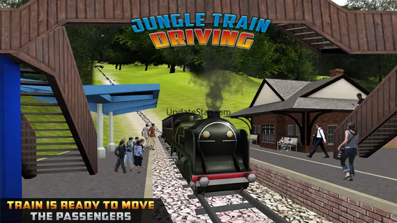 Jungle train driving simulator 1.4