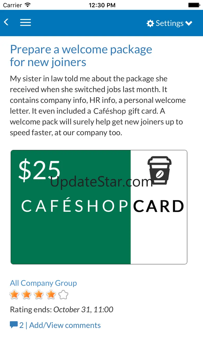 Vetter Employee Suggestion Box tool 1.2