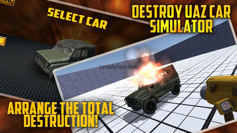 Destroy UAZ Car Simulator 1.0