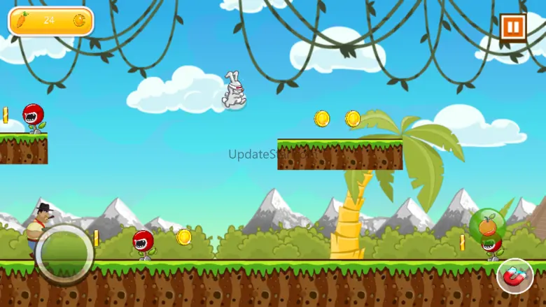 the little rabbit jump & run in island 1.0