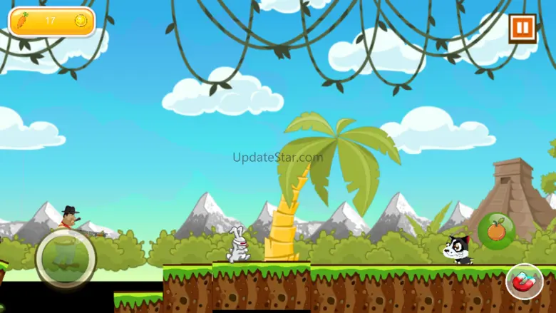 the little rabbit jump & run in island 1.0