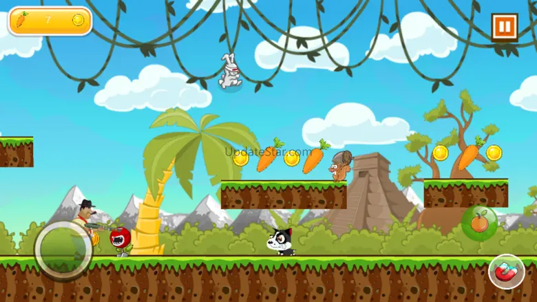 the little rabbit jump & run in island 1.0
