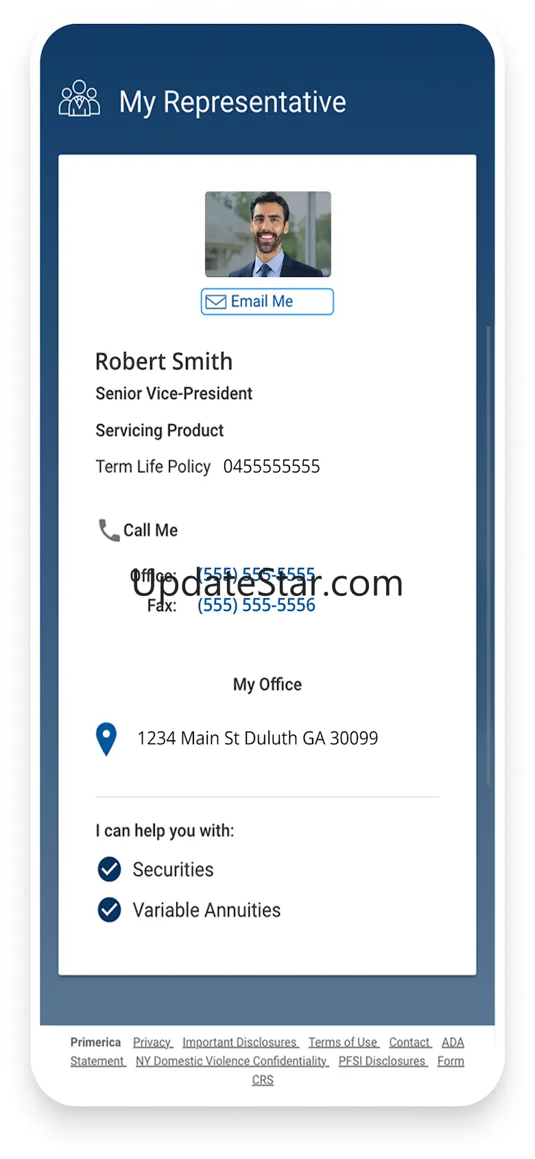 MyPrimerica 0.2.50