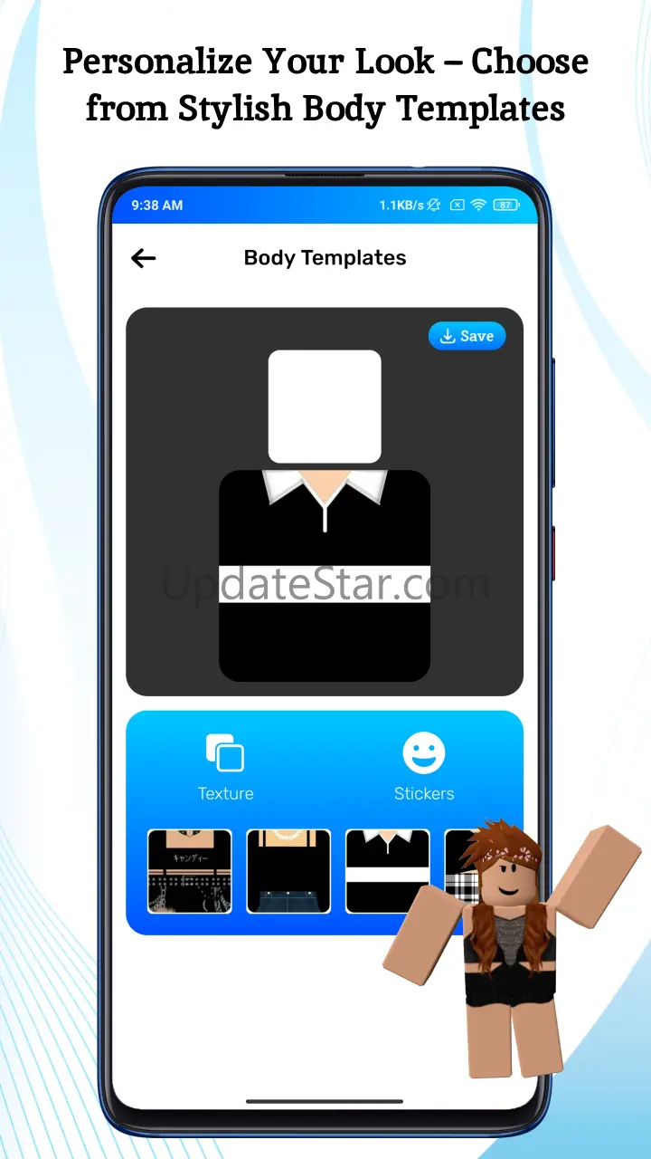 Outfits Skin for Roblox