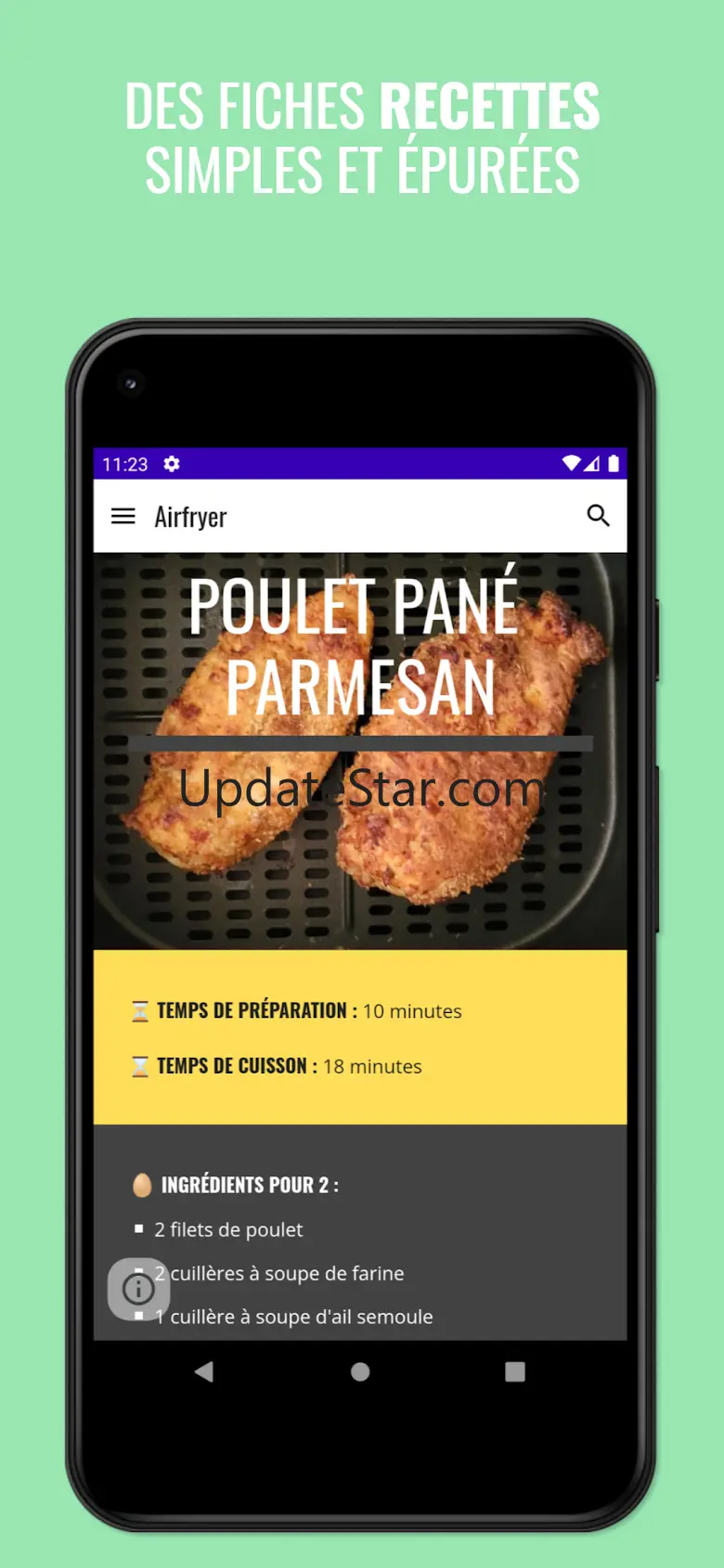 Recettes Airfryer en Francais 2.1